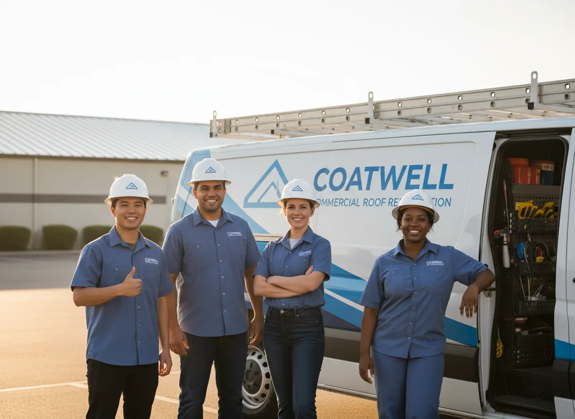 Commercial roof coating company in Mulkeytown, IL